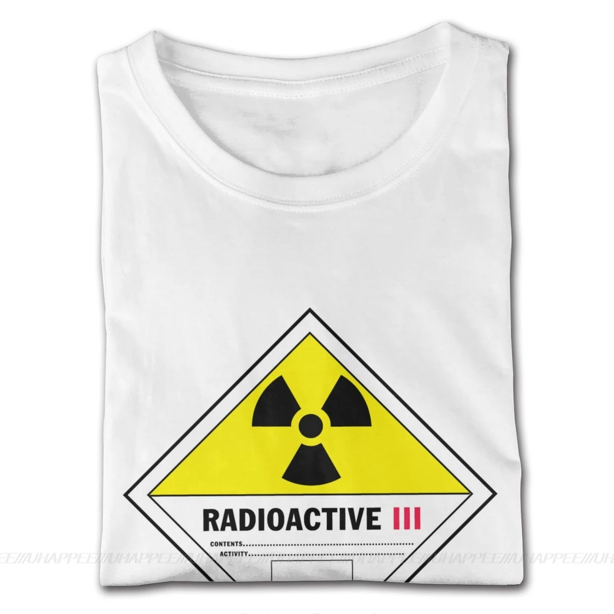 Большая и высокая радиоактивная футболка Homme Rock Мужская с короткими рукавами