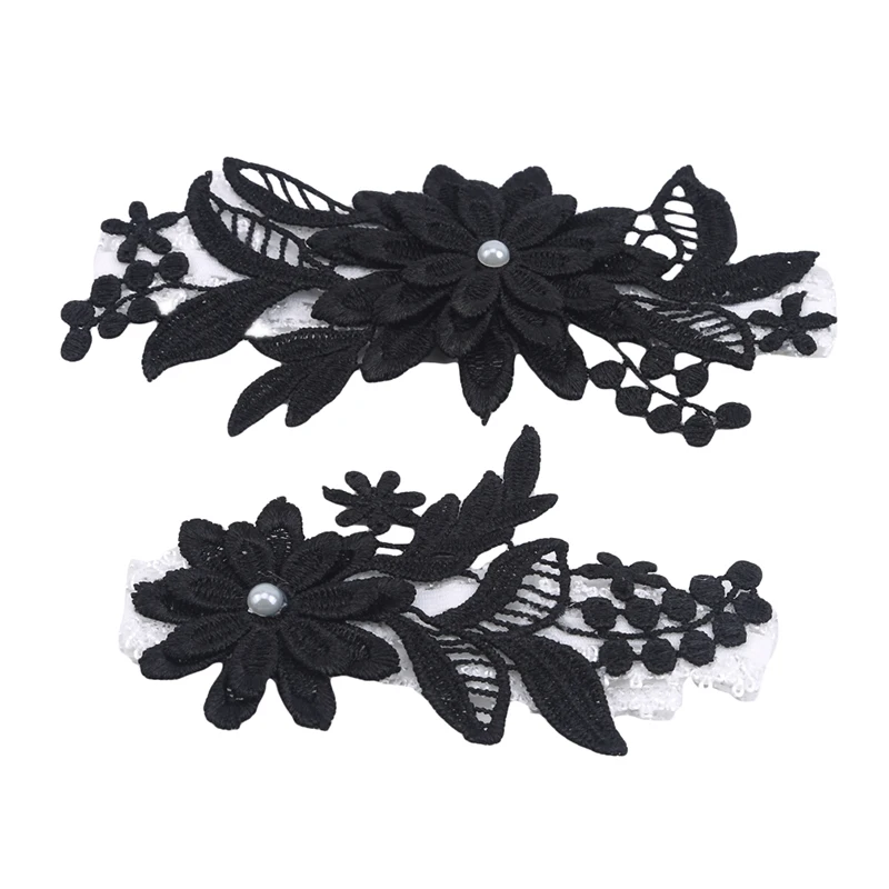 2 шт. свадебные подвязки с цветочной вышивкой|Подвязки| |