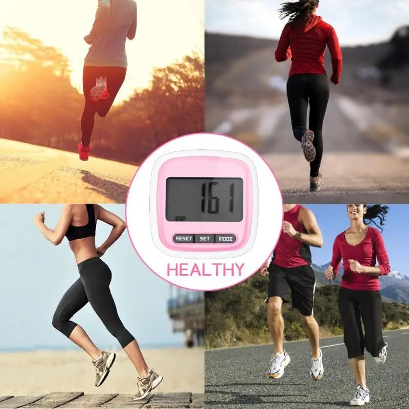 

Walking Pedometer Pedometer Health Monitor Tracker LCD Multi-function Electronic Pedometer To Calculate The Number Of Steps