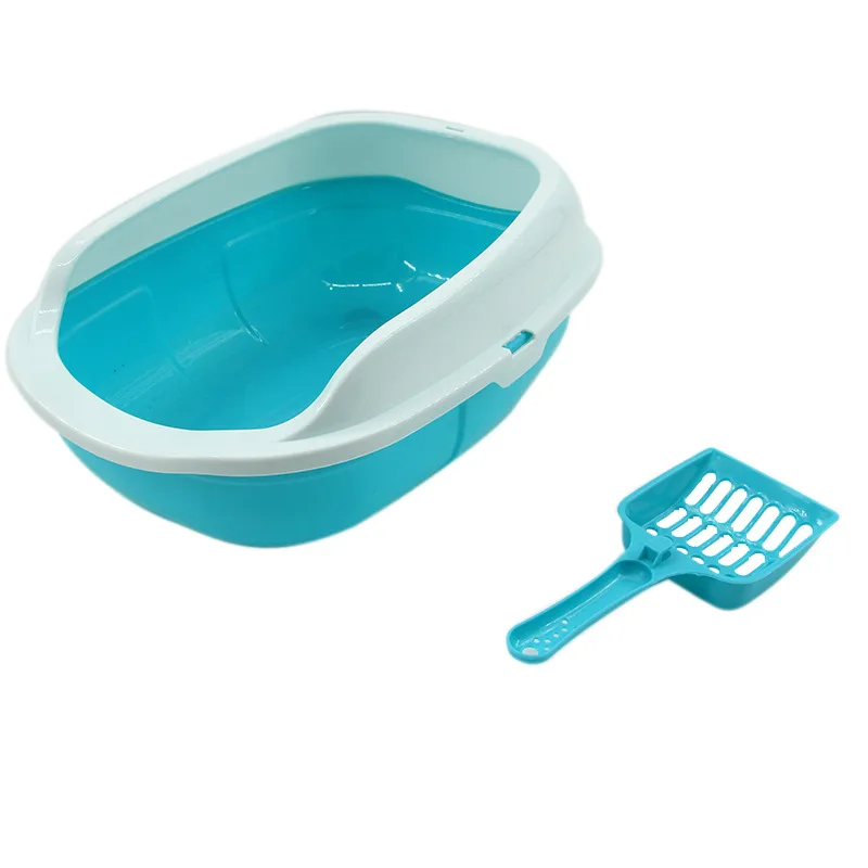 Большой туалет для кошек карамельного цвета кошачий наполнитель горшок