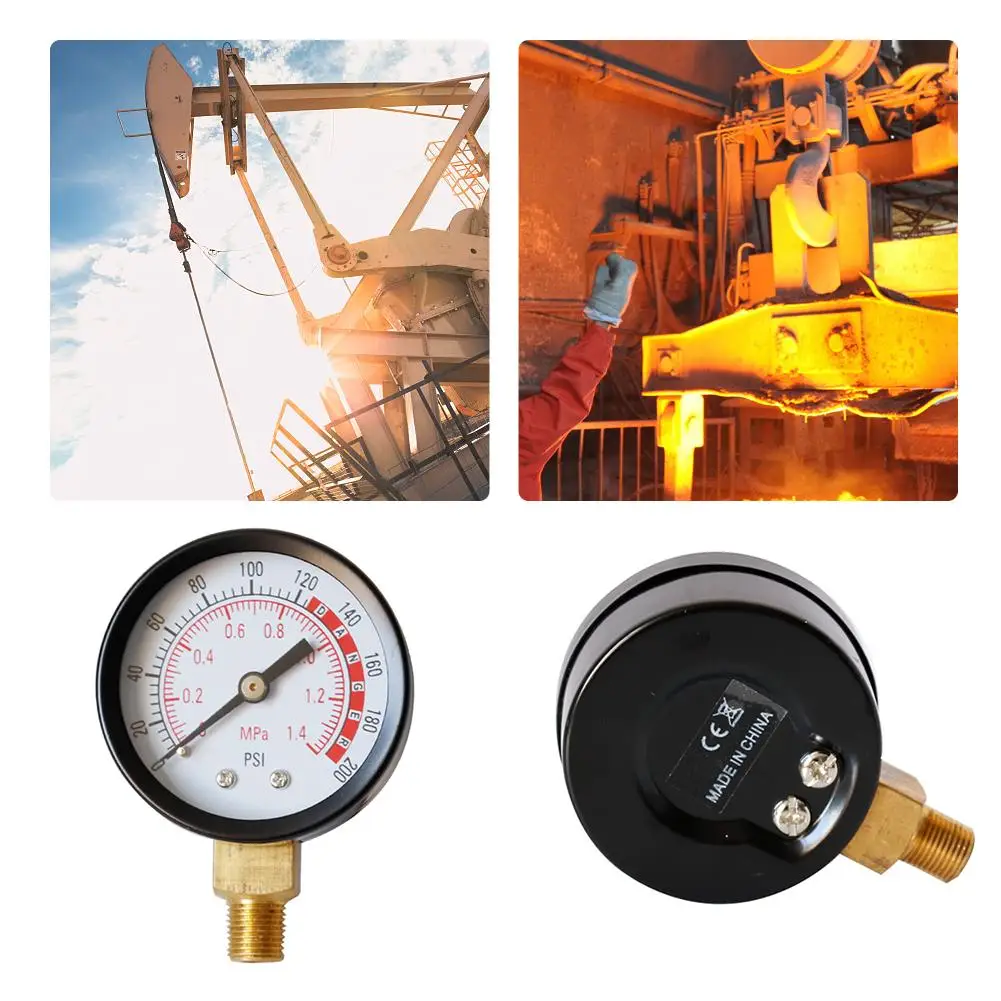 Y50 радиальные Давление манометр высокого качества датчик масла стрелочный