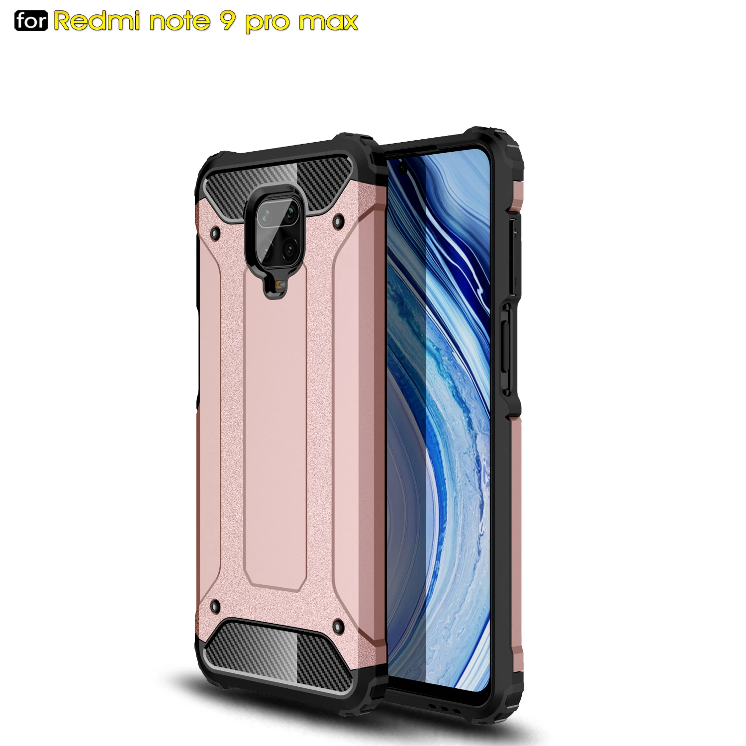 Противоударный чехол для Redmi 8A Note 8T 7 K20 PRO Poco F2 резиновый армированный Гибридный