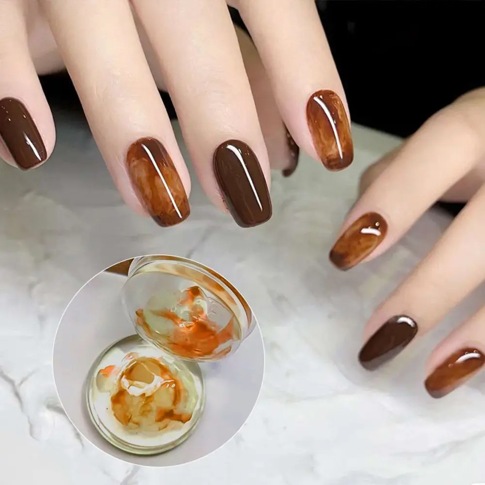 

1 Piece Transparent Nail Stamp With Scraper Silicone Transparent Handle DIY Nail Art Creative Mold Nail Print Stamping Plate Kit