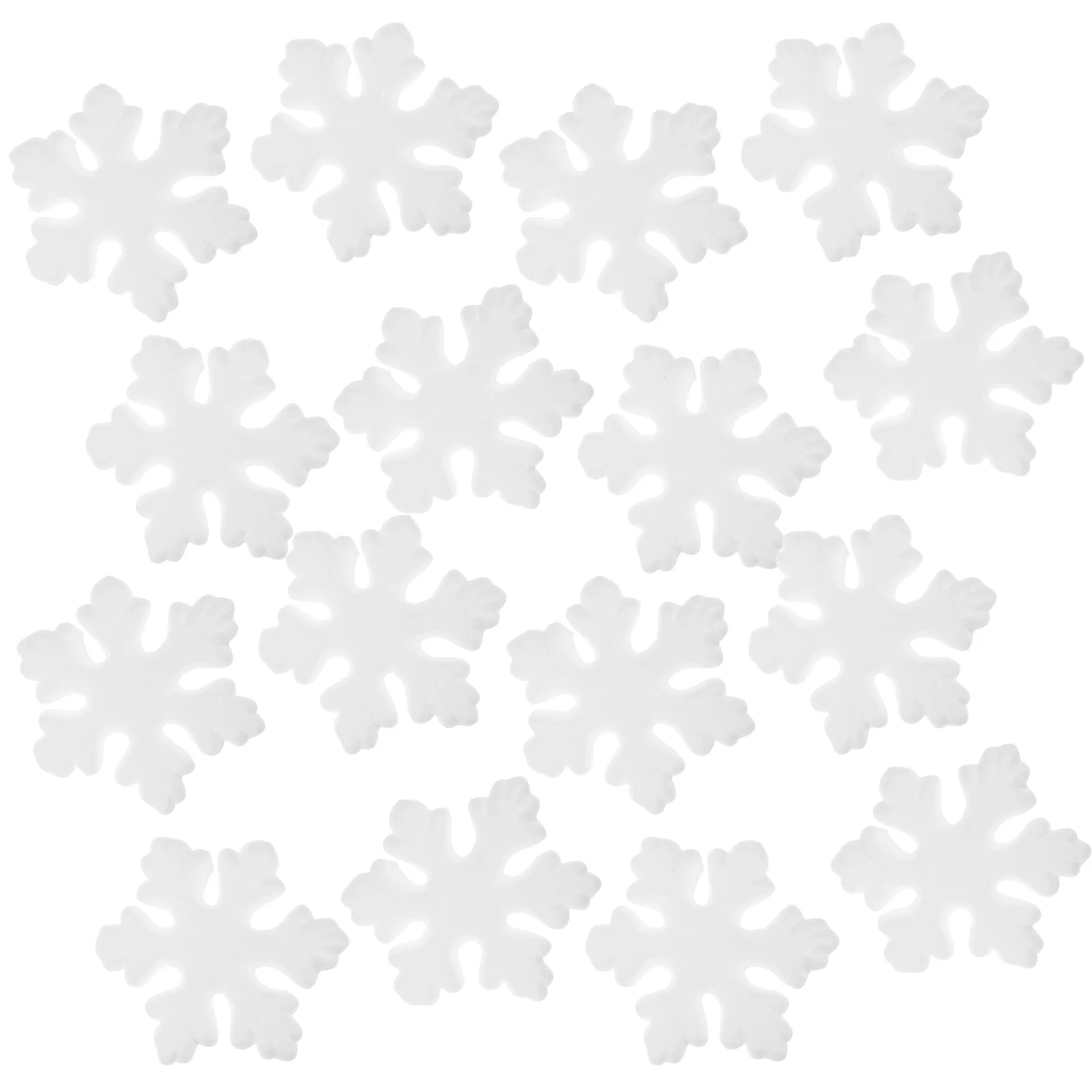 

50pcs Snowflakes Hanging Decor Xmas Snowflake Pendants Scene Layout Decor