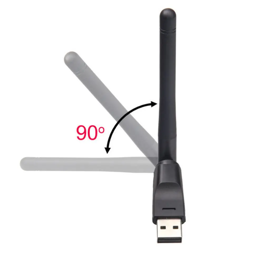 Мини Беспроводной USB WiFi адаптер MT7601 сетевой карты 150 Мбит/с 802.11n/g/b Wi-Fi модем для