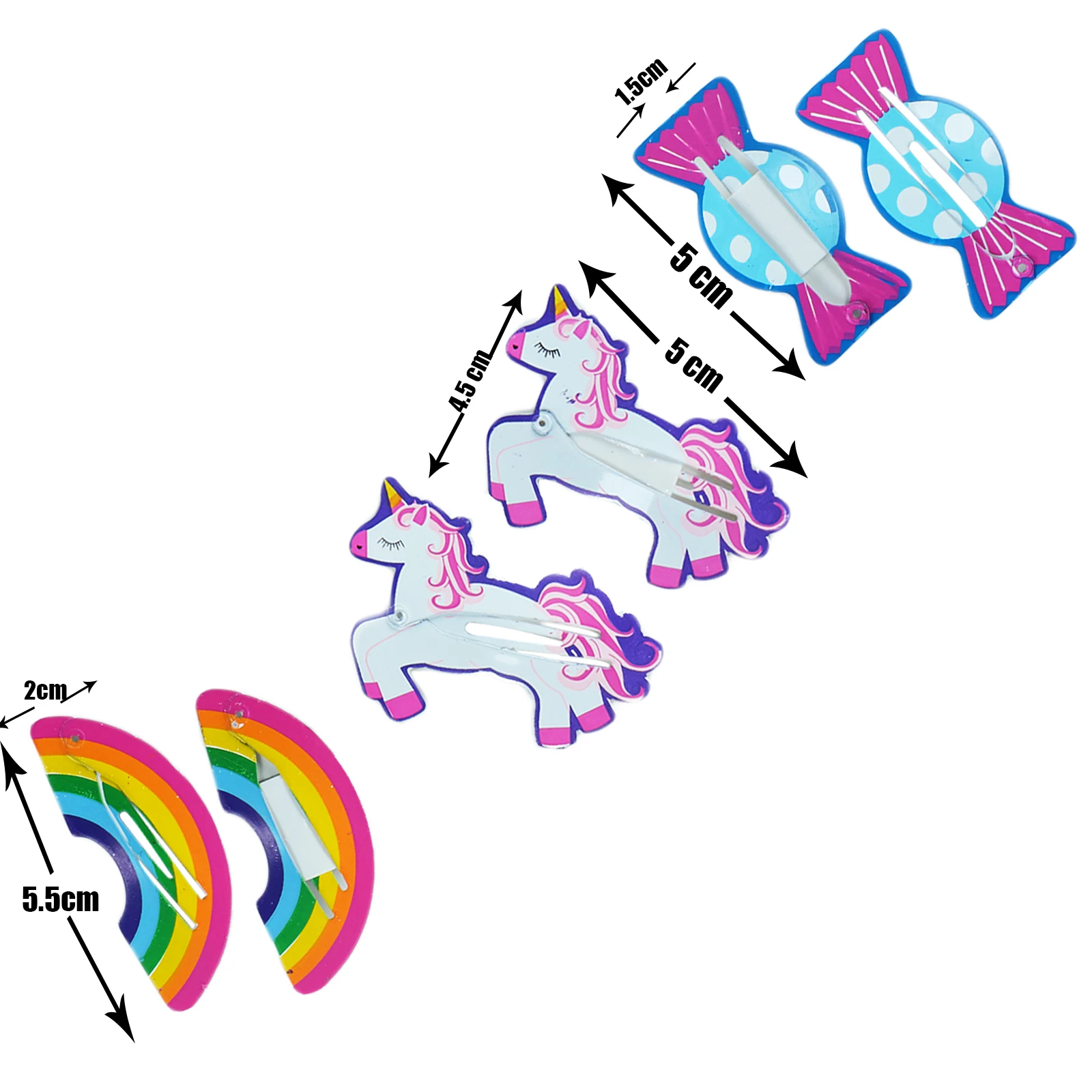 6 шт. в комплекте милые заколки для волос маленьких девочек детская заколка с