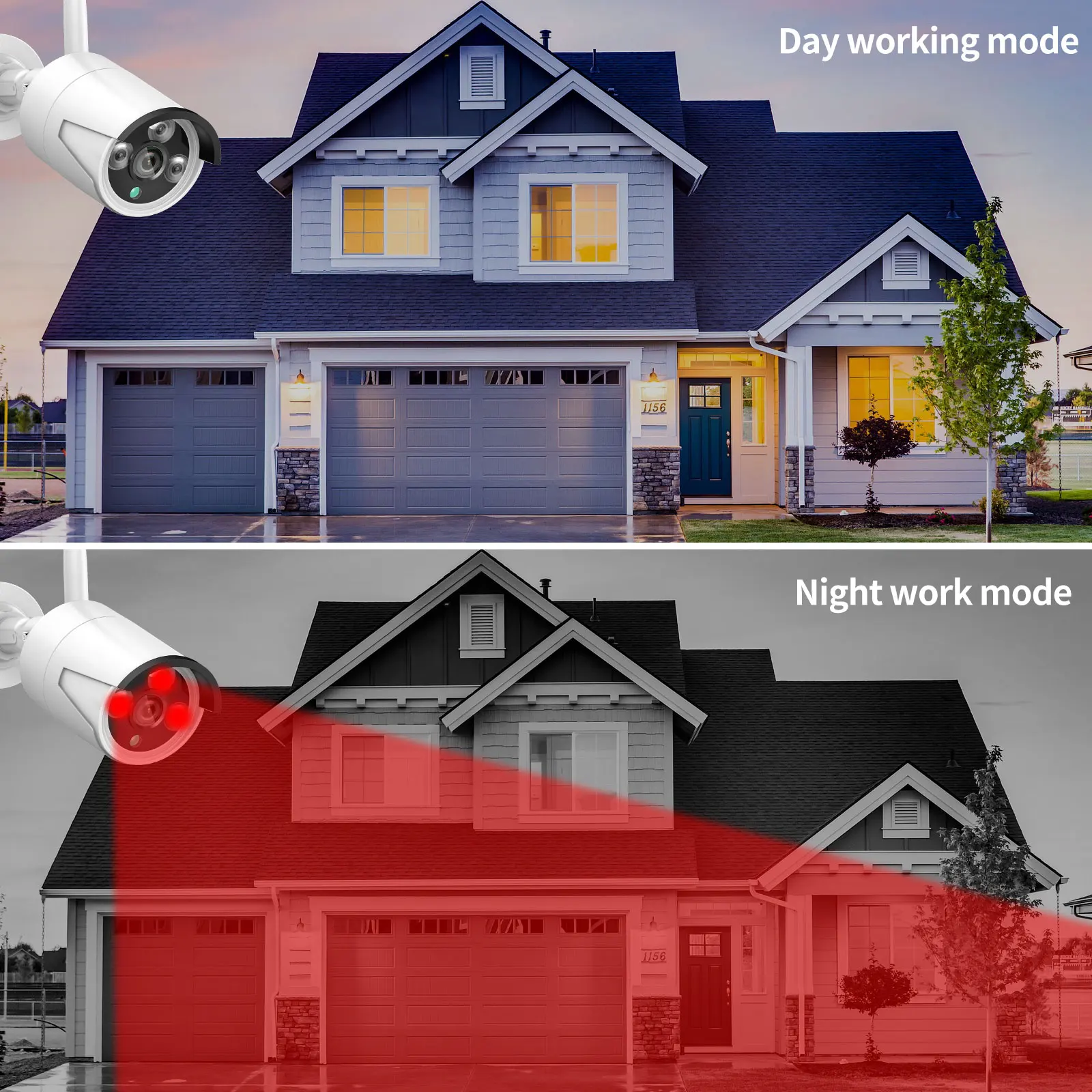 Продажа Система видеонаблюдения Gadinan, 8 каналов, Wi-Fi, распознавание лица