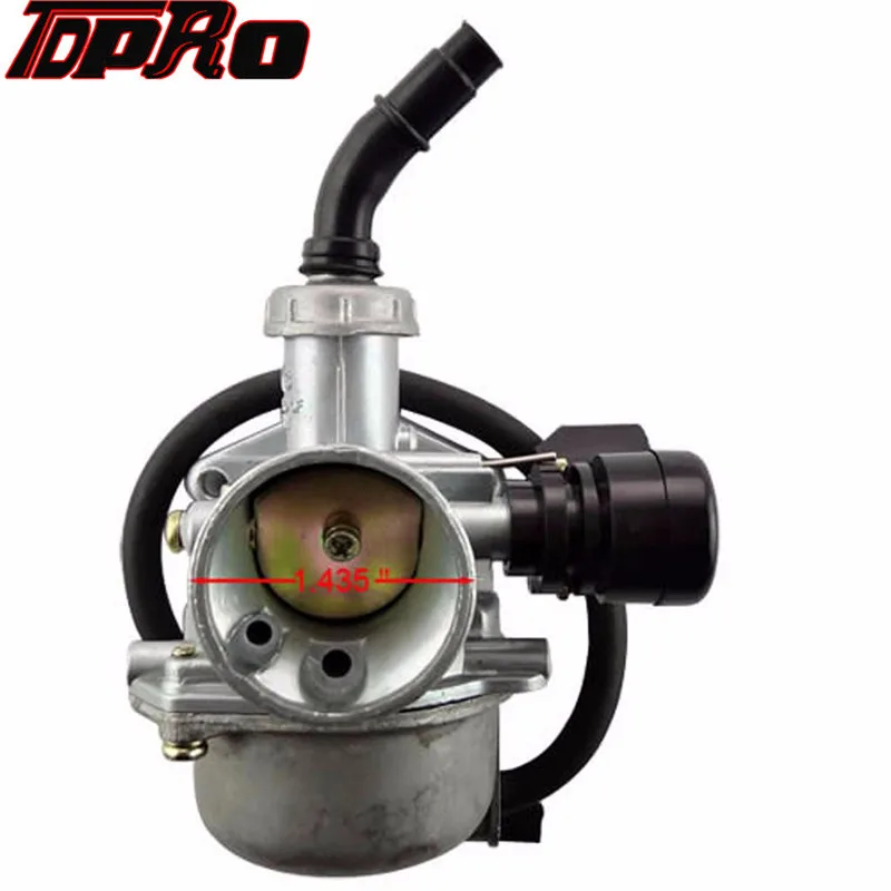 TDPRO PZ19mm Carburetor Carburador PZ19 Pitbike For Chinese ATVs Dirt Bikes Go Karts and Suzuki Yamaha Honda Racing Moto Bing | Автомобили