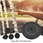 Плавающий фонтан на солнечной батарее, 6 В, 1 Вт, украшение для сада, пруда, бассейна, водяной насос