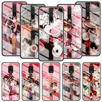 phone case for xiaomi redmi note 9s 8 9 8t 7 9c mi 10t pro 9t poco x3 nfc tempered glass cover cases anime hanako kun yugi