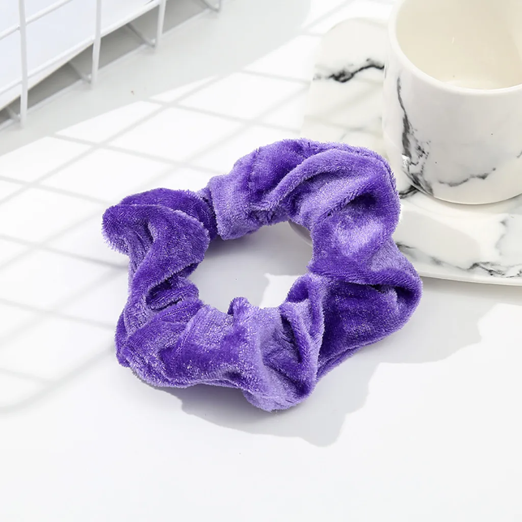 40/41 шт. бархатные Хрустящие резинки для волос эластичные женщин или девочек