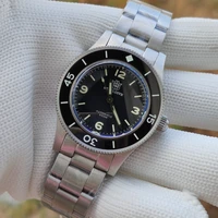steeldive sd1952 with logo with date 41mm nh35 automatic diver watch 300m water resistant ceramic bezel sapphire glass men watch