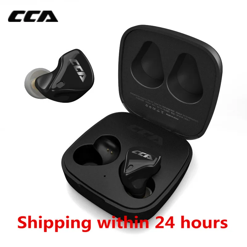 CCA CX10 1DD + 4BA TWS Bluetooth 5 0 гарнитура с сенсорным управлением HIFI 10 блок Гибридный