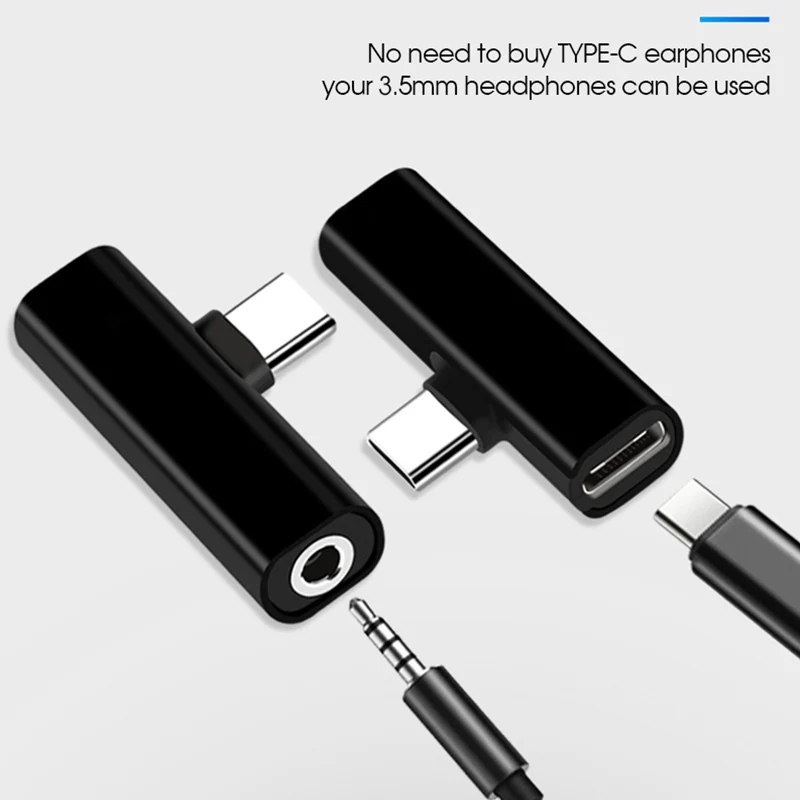 Адаптер type C до 3 5 мм для мобильных наушников адаптер zte Nubia Z18 Z17 MiniS Z17S X Axon 9 Pro USB