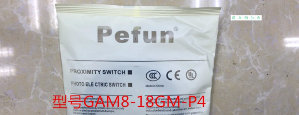 

pefun sensor switch, proximity switch GAM8-18GM-P4, NO+NC