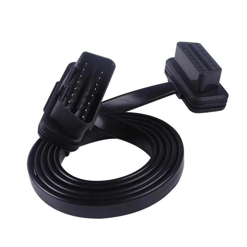 30/60/100 см плоский лист + тонкий как лапша 16 контактный разъем OBD OBDII OBD2 16Pin мужского и