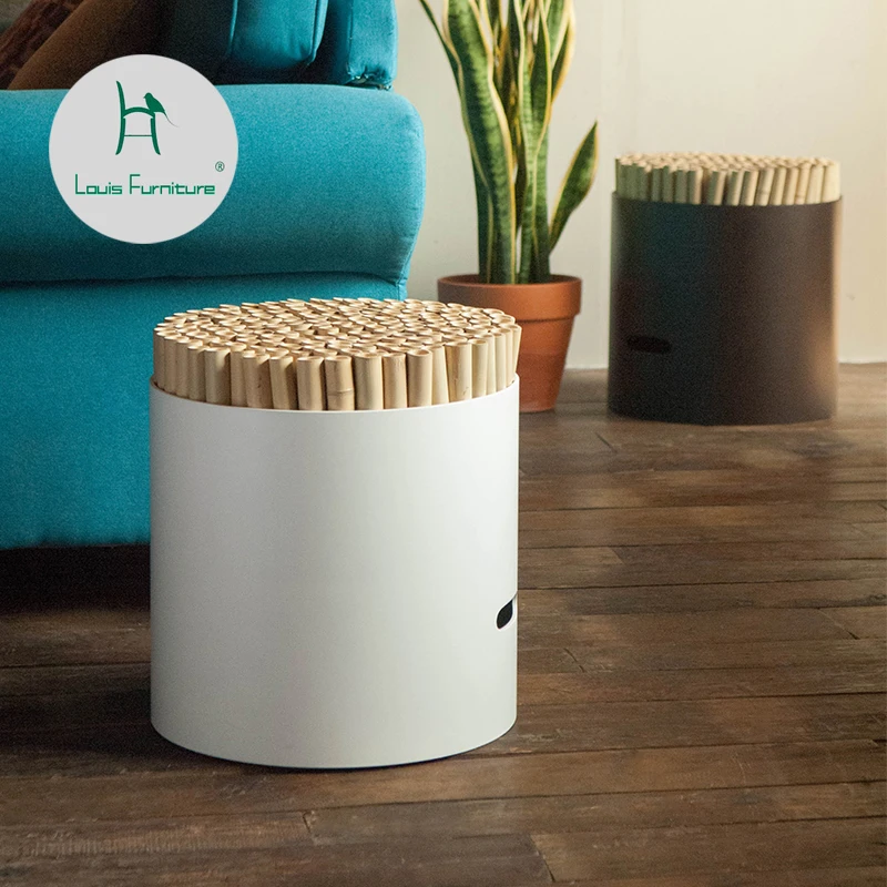 

Louis Fashion Dining Stools & Benches household tea room round stool for shoes modern fashion creative northern Europe