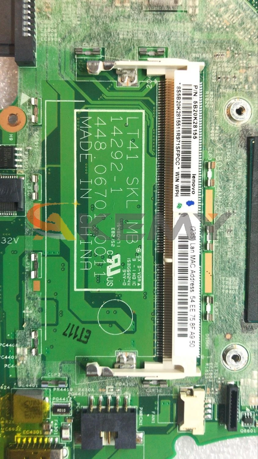 akemy for lenovo yoga 500 15isk flex3 1580 laptop motherboard i5 6200u ddr3 integrated graphics 100 test ok no quality problem free global shipping