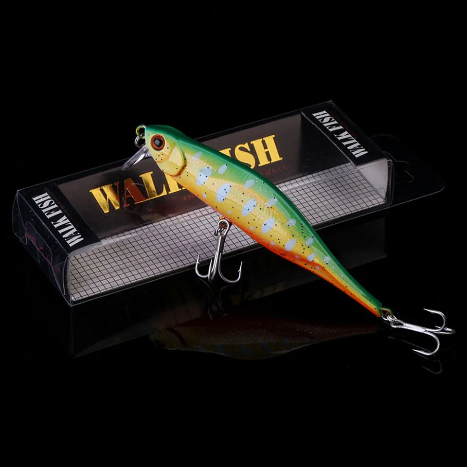 D 4 WALK FISH новая приманка для рыбной ловли гольян жесткая искусственная приманка 3D глаза 10 см 11,3 г воблеры пластиковые приманки для рыбы Pesca - Цвет: D 4