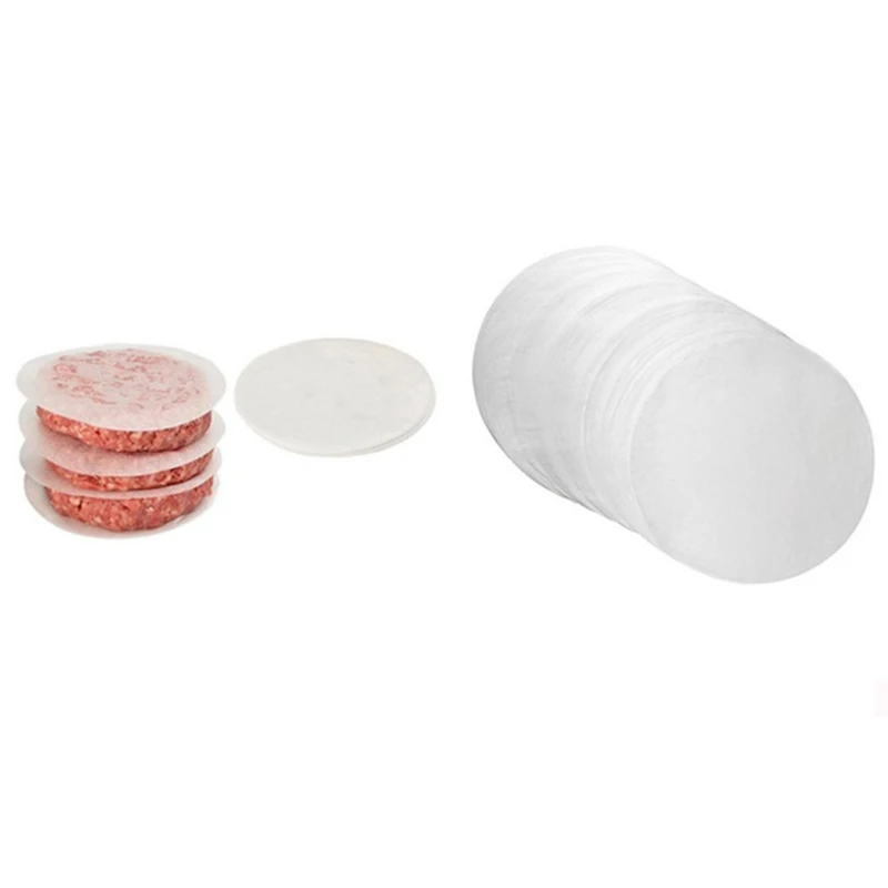 500 шт гамбургерская бумага антипригарная для выпечки масляная бургеров пресс