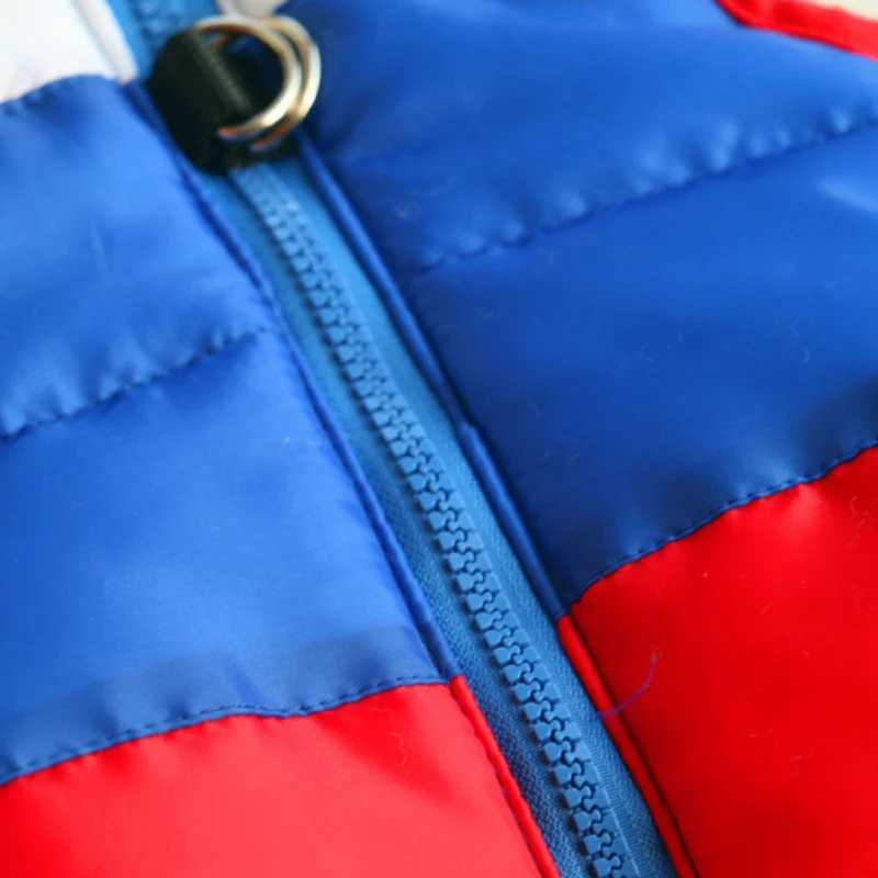 Одежда для собак Зимний мягкий жилет жгут теплая непродуваемая куртка