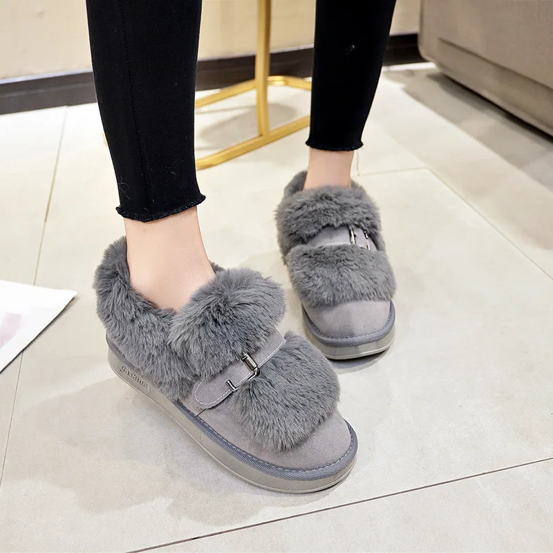 Большая распродажа зимняя обувь женская из хлопка Новинка 2019 года зимние теплые