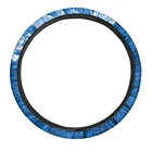 Модный чехол на руль для мужчин, чехол на руль с принтом гепарда, Легкая очистка, защита руля, прочная, подходит для большинства автомобилей