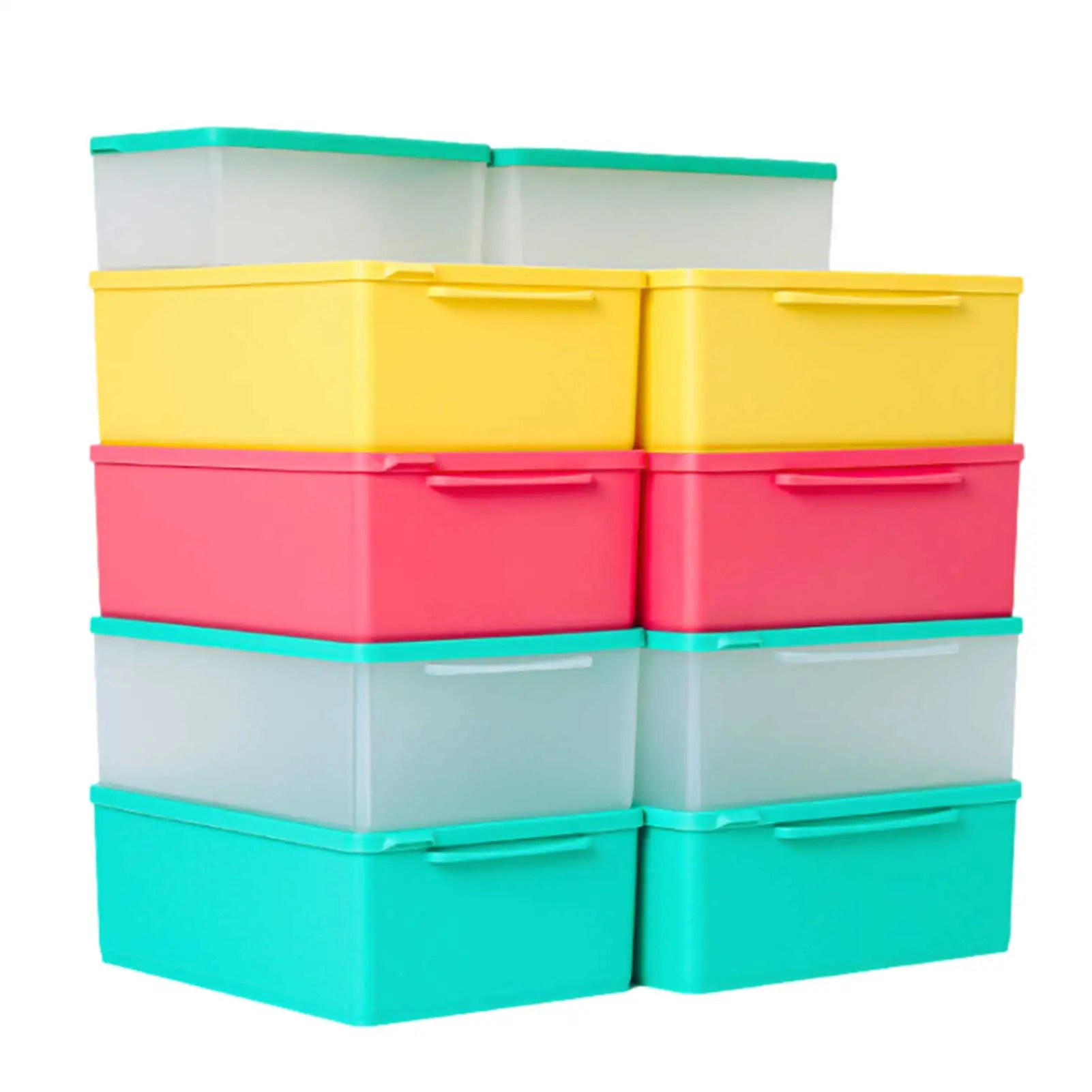 

Large Capacity Toy Storage Box Transparent Durable Toy Organizer For Building Blocks Mini Ball Book Storage Basket Eco Friendly