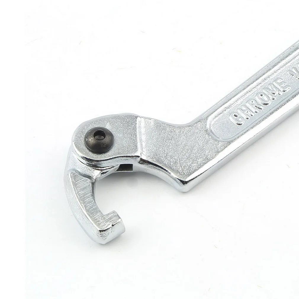 

19-51mm Chrome Vanadium Adjustable Hook Wrench C Spanner Tool Promotion Worldwide Store Hot