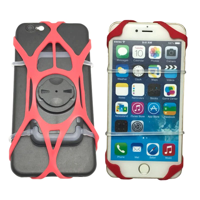 Мобильный телефон рамка ремень велосипедные педали вязка пластины эластичные