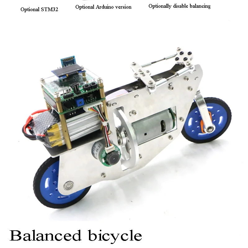 Self-balancing bicycle secondary BBIKEPRO push not down unmanned bicycle DIY open source