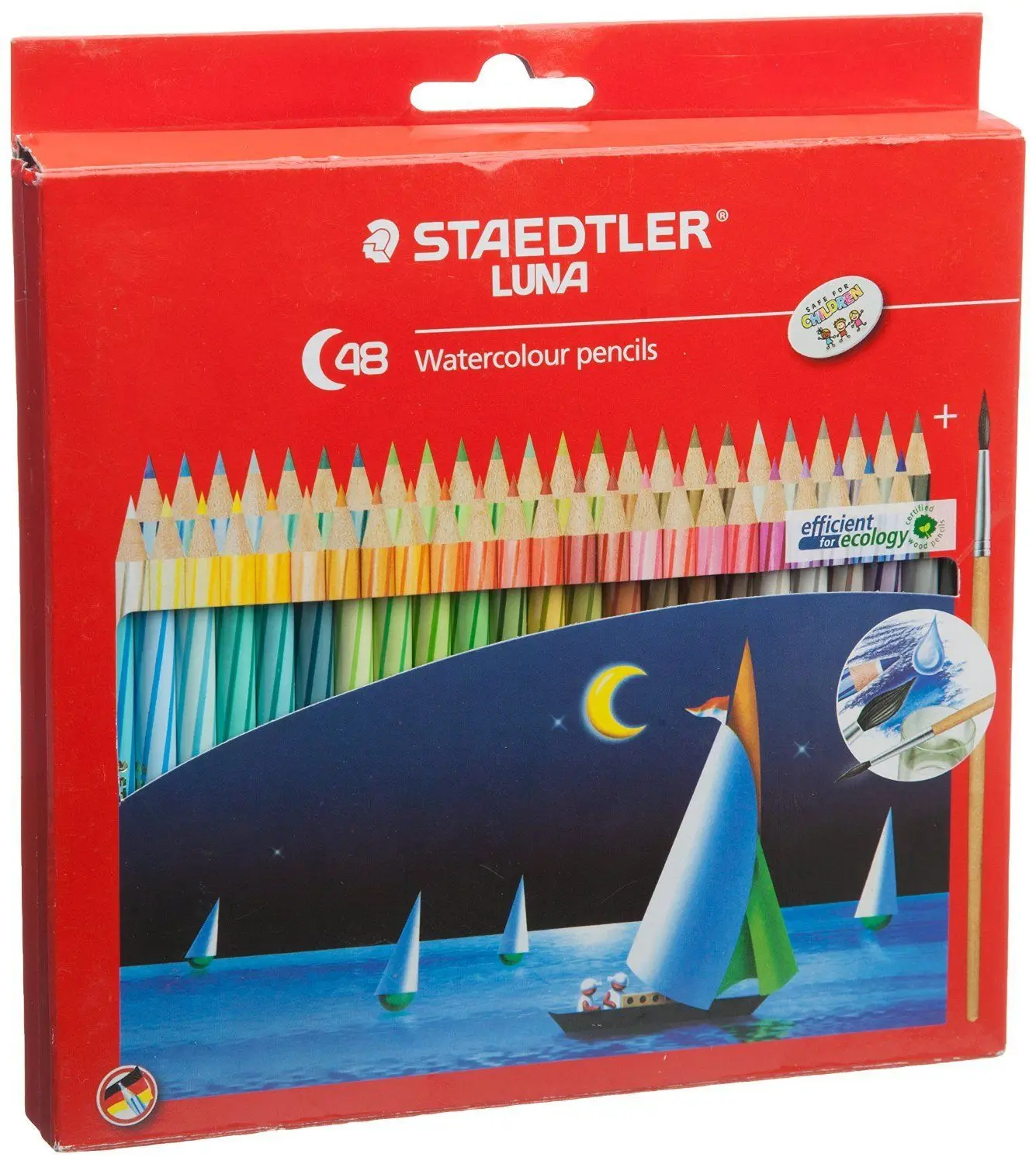 Staedtler акварельные карандаши набор 12/24/36/48 красочные для рисования с кисточкой|water