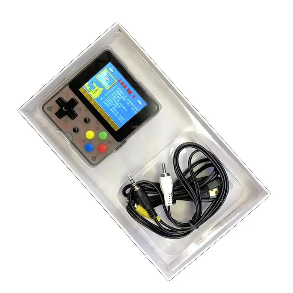 8 битная портативная игровая консоль видеоигра с HD экраном 2 4 дюйма 188
