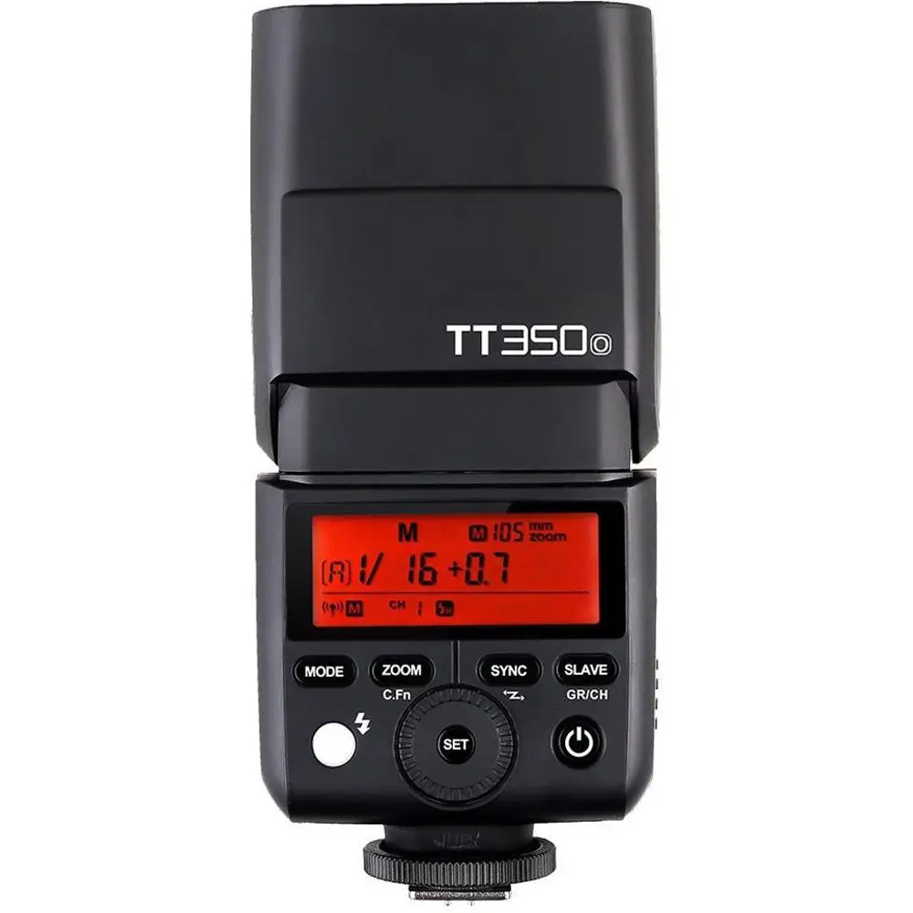 Вспышка для камеры Godox Mini Speedlite TT350C TT350N TT350S TT350F TT350O TTL HSS Canon Nikon Sony Fuji Olympus Pentax |