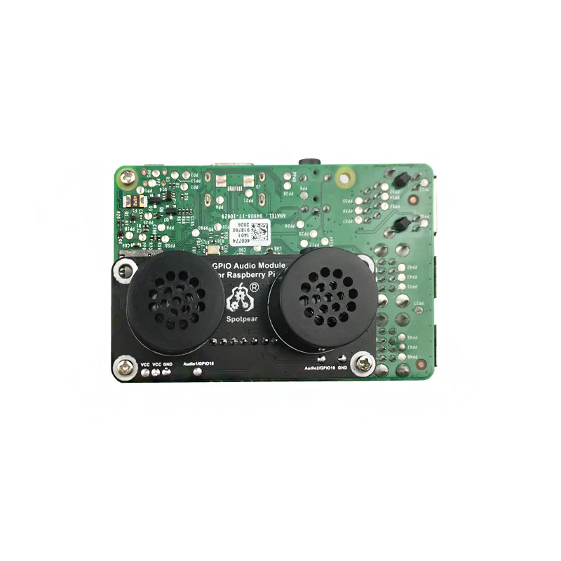 Аудио модуль Raspberry Pi GPIO для zero 2W/3B/4B/CM4 | Компьютеры и офис