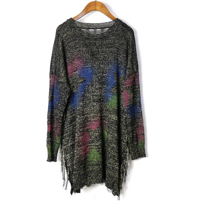 Женский Осенний Топ с длинным рукавом модный Свободный Повседневный размера