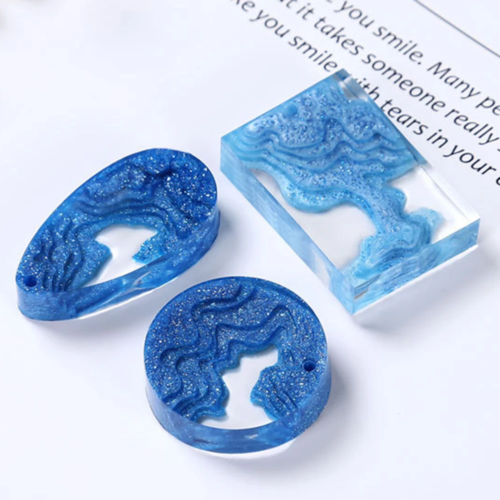 Суккулентные цветочные горшки для растений прессформа с Terraced полями форма