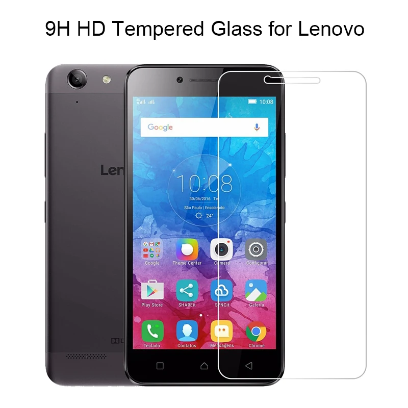 Защитное стекло 9H HD для Lenovo A328 A390 A5 A516 A526 A536 Защита экрана A60 Plus A65 A606 A616 на A630