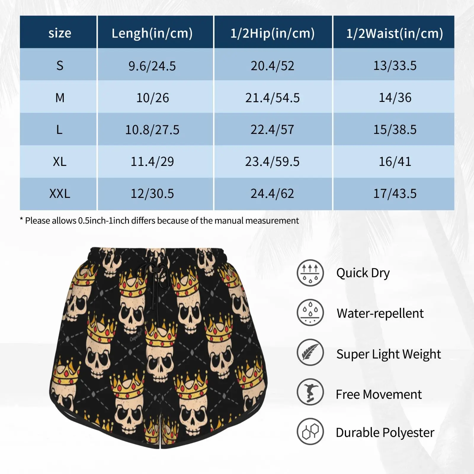 

Happy Halloween Swim Shorts Women Beach Shorts Scary Horror Halloween Spooky Movie The Silence Of The Lambs Memesrus