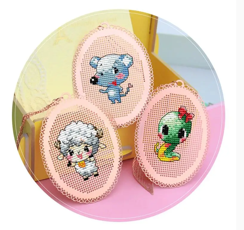 Набор для вышивки крестиком s 12 китайских знаков зодиака Счетный крест | Дом и сад