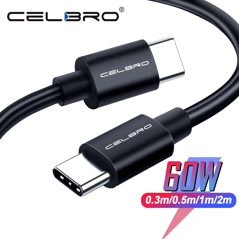 Кабель Usb C на Pd 3 м 60 Вт кабель для быстрой зарядки телефона зарядный Type