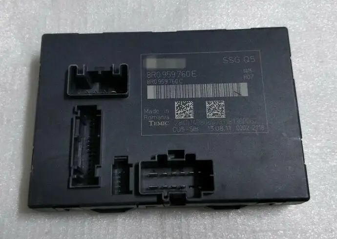 Новый модуль управления памятью переднего левого сиденья для Audi Q5 OEM:8R0959760E 8R0 959 760