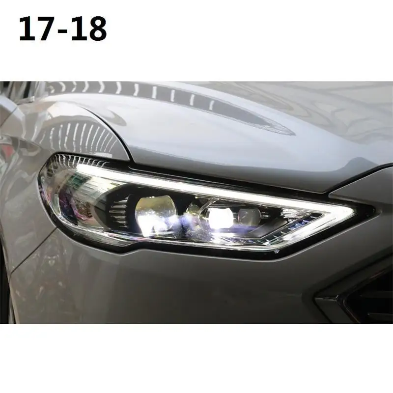 Внешний стиль Luces Para Авто Лампа Cob Led Drl дневные ходовые фары автомобильные огни в сборе 17 18 для Ford Mondeo