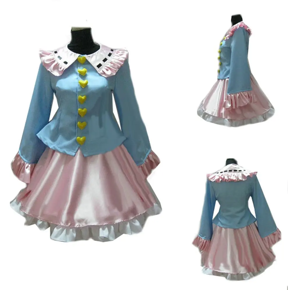 Anime Touhou Project Komeiji Satori cosplay costume outfit for Halloween Carnival Party Costumes custom made |