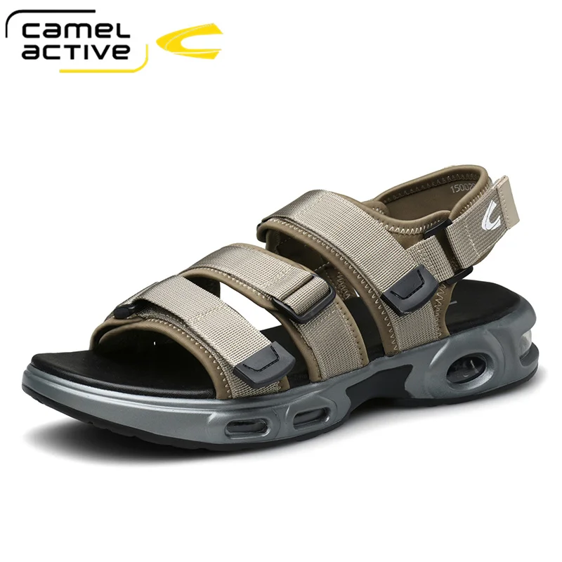 Camel Active New Men Sandals Casual Beach Men's Shoes Summer Fashion Wear Simple Stylish Soft Foot Comfortable Male Footwear