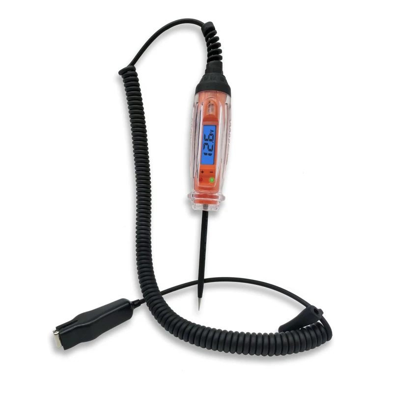 Индикатор постоянного тока с цифровым ЖК-дисплеем и увеличенным пружинным