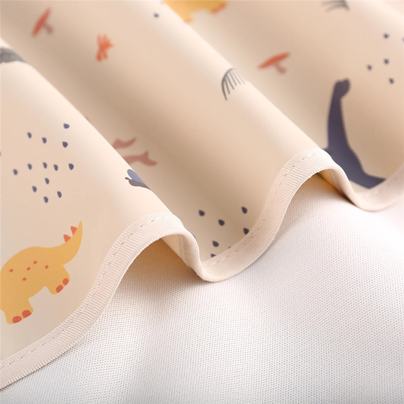 Cute Cartoon Newborn Baby Diaper Pad Washable Soft PU Waterproof Urine Pad Bed Changing Pad Liners Reusable Picnic Travel Mats images - 6