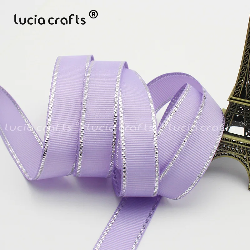 Lucia crafts 6/10/15/25 мм твердая цветная корсажная лента поделки своими руками шитьё вручную Материал вечерние Свадебные украшения T0401