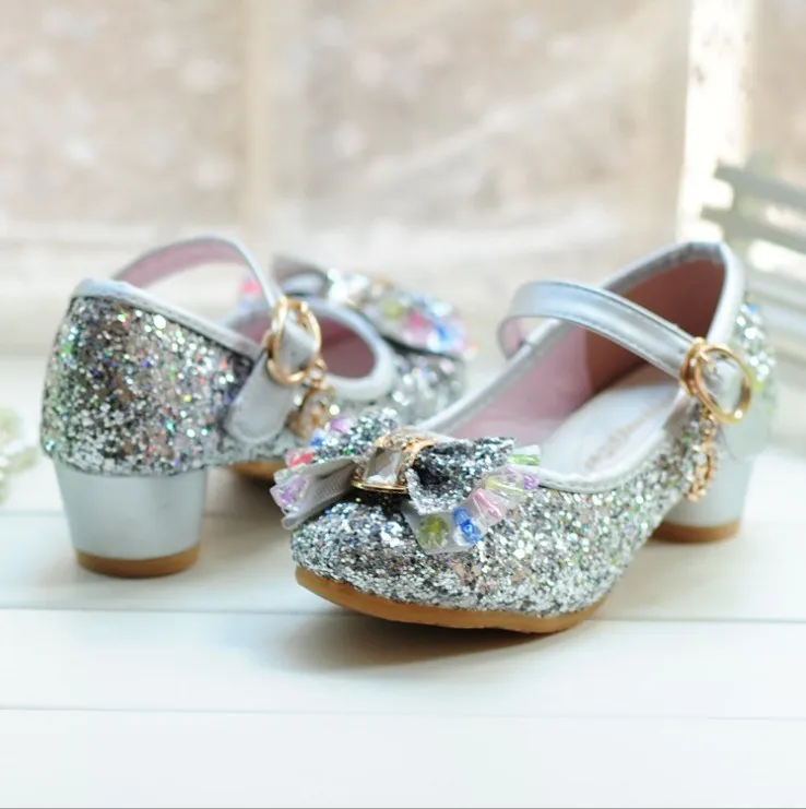 

Kid Sandals For Girl Princess Shoes Fashion Solid Color Children Bow Little Girls Leather Shoes Toddler Girls Shoes Spring 2021