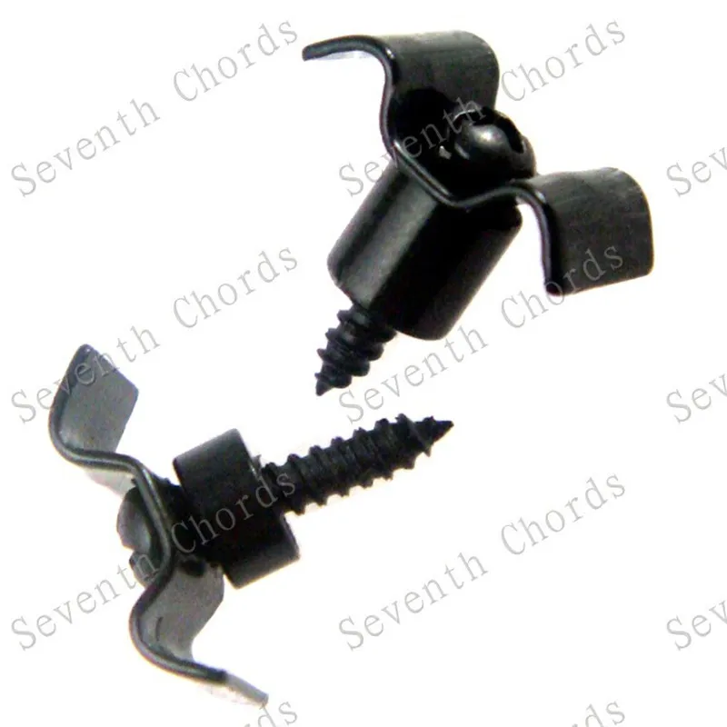2 набора черная струна для гитары фиксаторы деревьев электрогитары аксессуары